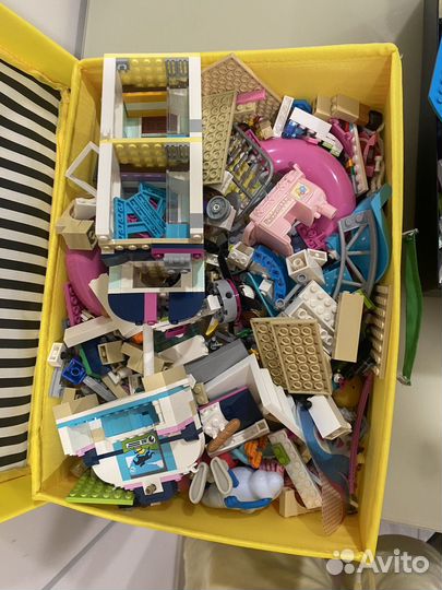 Лего россыпью 2 ящика