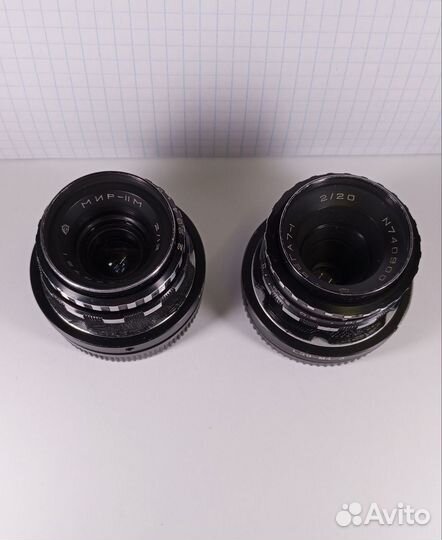 Объективы Вега 7 и Мир11m для bmpcc og