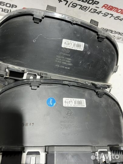 Панель приборов Hyundai Solaris 2010 2015 17 G4FC