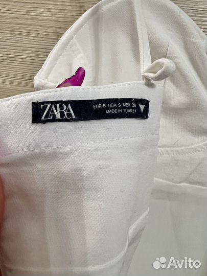 Эффектное мини платье Zara р-р S