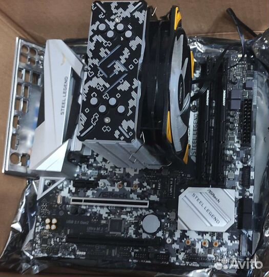 Комплектующие на компьютер asrock b450m,amd ryzen5