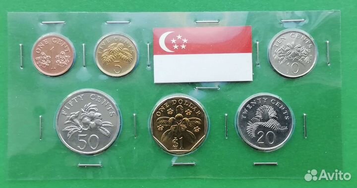 Наборы монет. азия