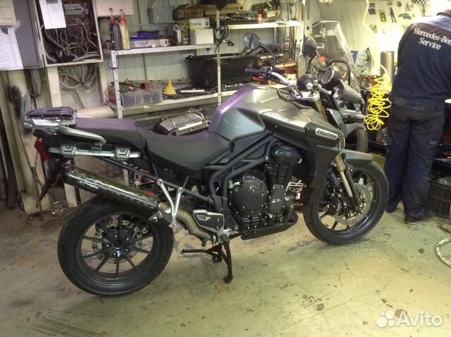 Triumph Tiger Explorer 1200 2014 глушитель TBR