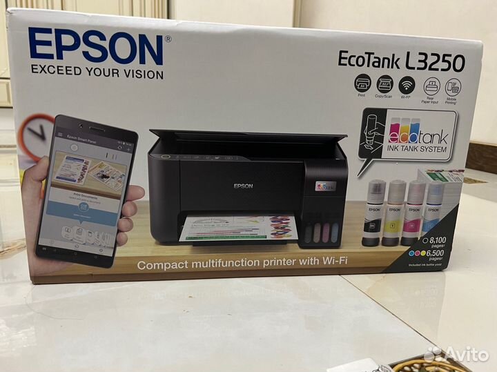 Цветной принтер epson