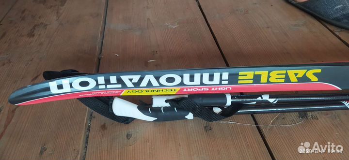 Лыжи беговые для школьников (полный комплект)