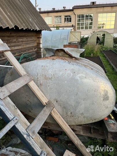 Бочка алюминиевая бу