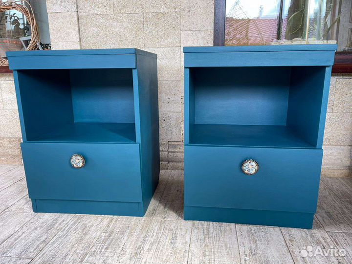 Тумбочка прикроватная СССР после реставрации