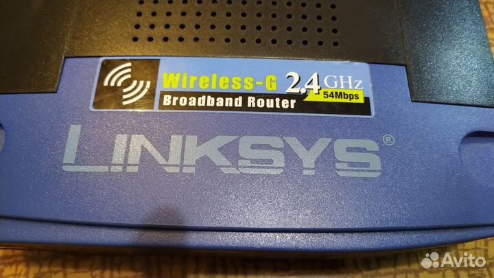 WiFi Роутер Cisco Linksys wrt54gl