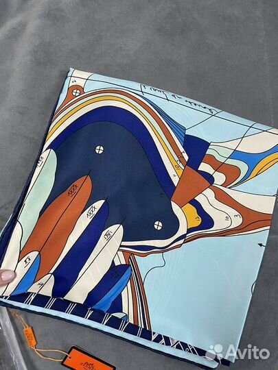 Шелковый платок Hermes