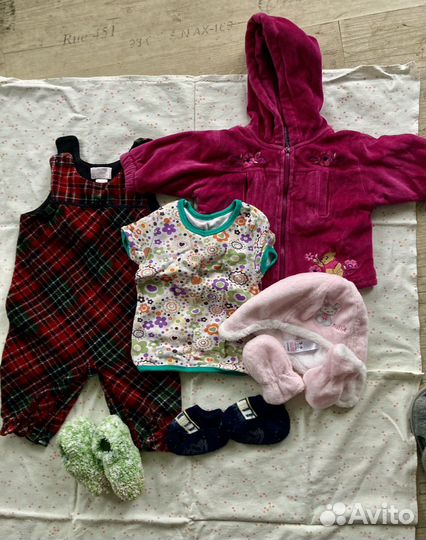 Пакет вещей на девочку 3-6 месяцев