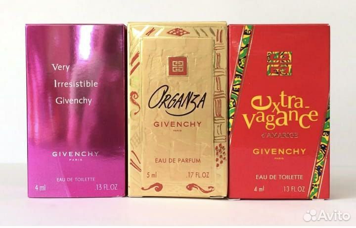 Givenchy, Salvador Dali, Kenzo редкие миниатюры