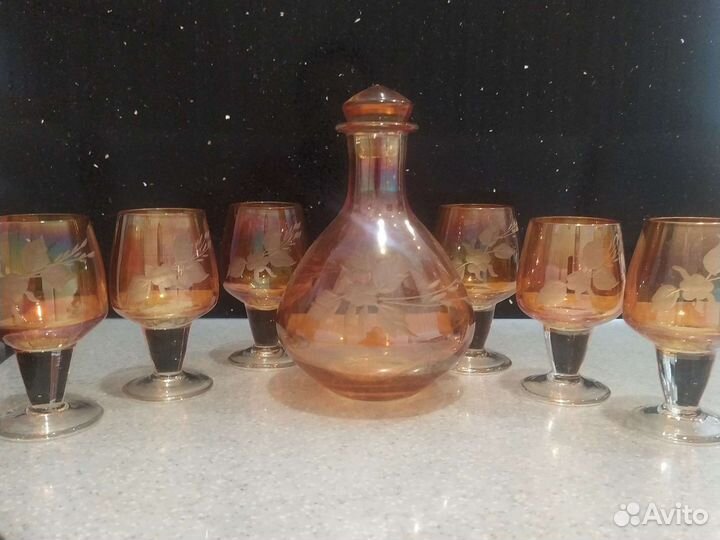 Рюмки с графином СССР