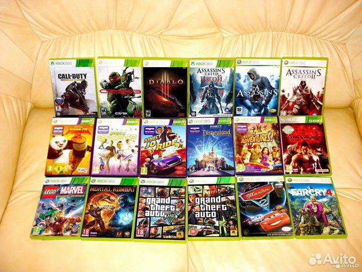 Лицензионные игры Xbox 360