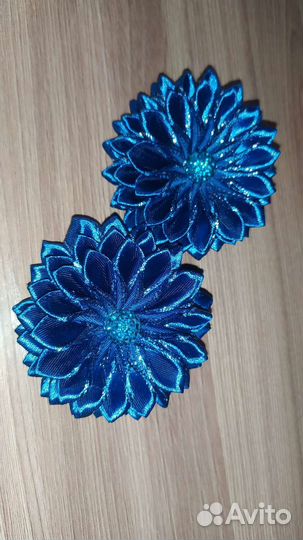 Резиночки для волос ручной работы