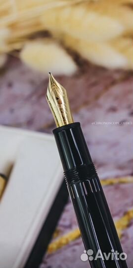 Перьевая ручка montblanc meisterstuck