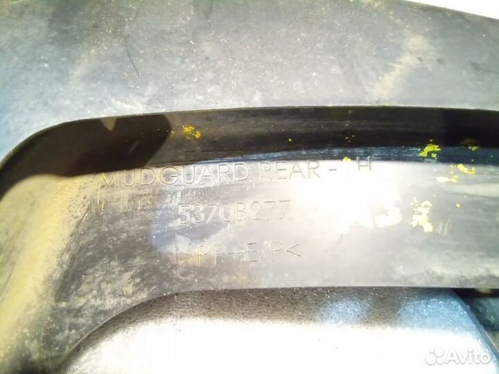 Задние брызговики Mitsubishi ASX