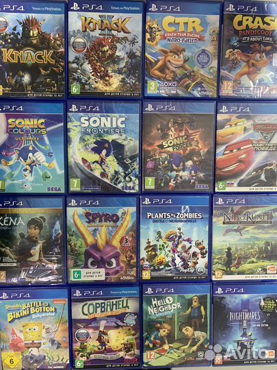 Sony PS4 игры