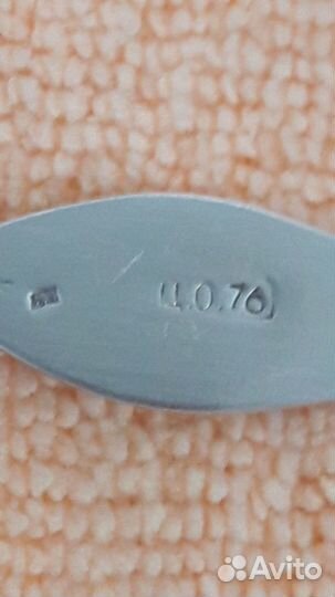 Чайные/кофейные/десертные ложки, мельхиор, 6 шт