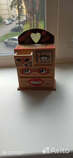 Детский игрушечный комод для кукол