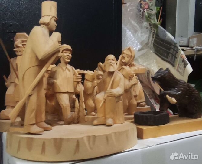 Коллекционные деревянные статуэтки, СССР
