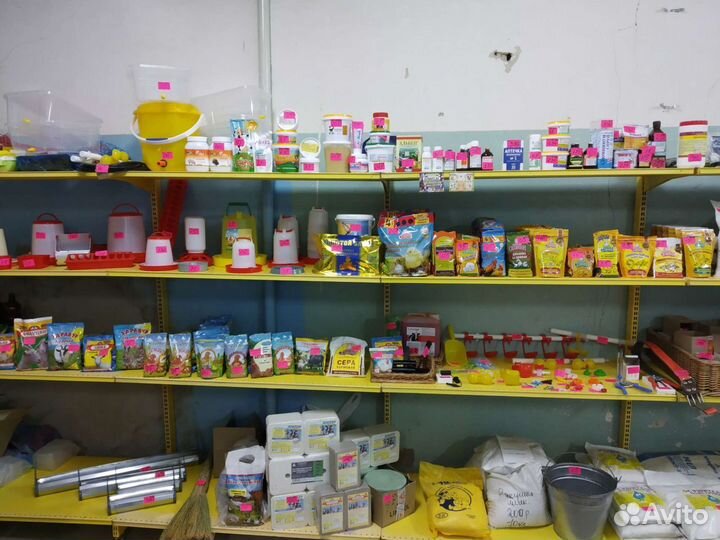 Продажа комбикормов,добавок, аксессуаров и т.п