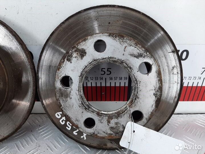 Диск тормозной задний для Volkswagen Passat 5