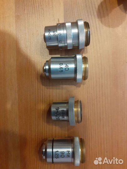 Детали микроскопа