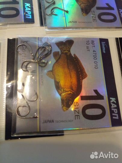 Крючки рыболовные katana