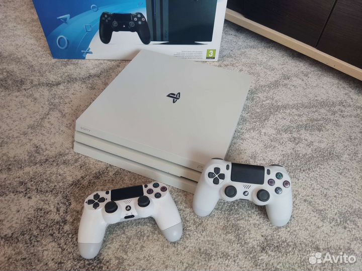 PS4 Pro 1Tb 3Rev+куча игр