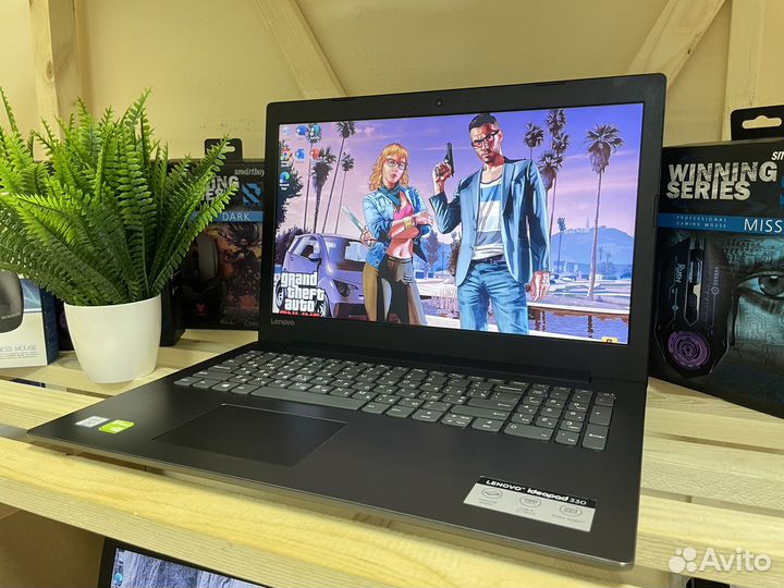 Свежий Lenovo FHD i3-7130U/MX110/SSD 512/DDR4 8Gb