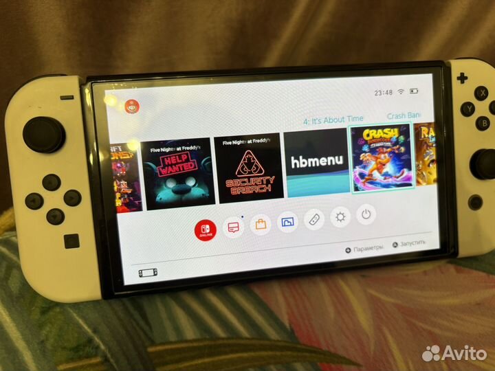 Nintendo switch oled с играми прошитая