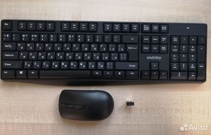 Беспроводной комплект клавиатура + мышь