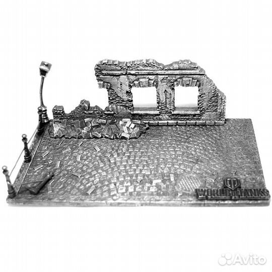 Диорама танка Т-34-85 из металла 1:72