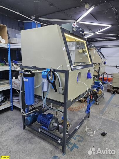 Камера аквабластинга. Пескоструйная камера