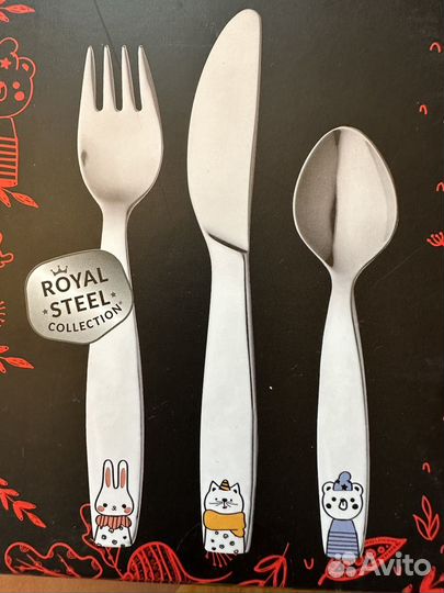 Набор столовых приборов для детей