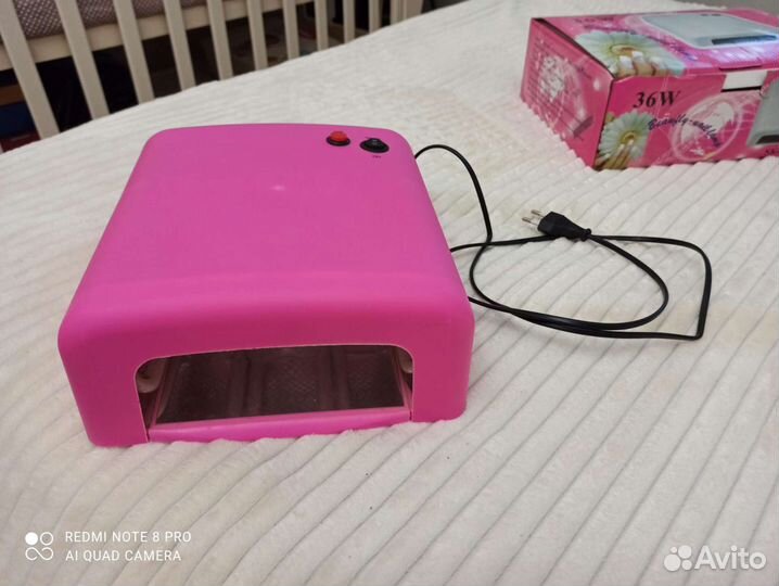 Лампа уф (для сушки) beauty nail lamp sk-818