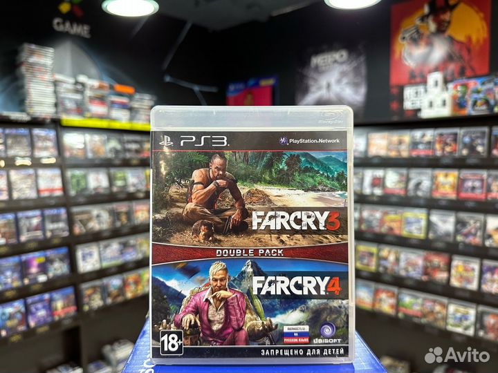 Игры для PS3: Far Cry 3 + Far Cry 4