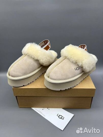 Тапочки На Платформе UGG Funkette Размеры 36-40