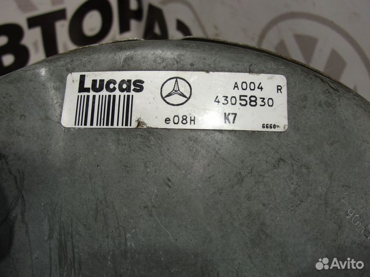 Вакуумный усилитель Mecedes-Benz C-Class W202 1996