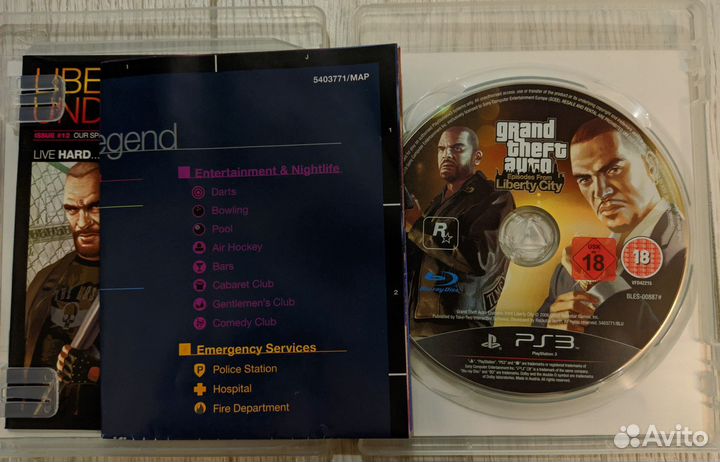 GTA Episodes from Liberty City для Ps3