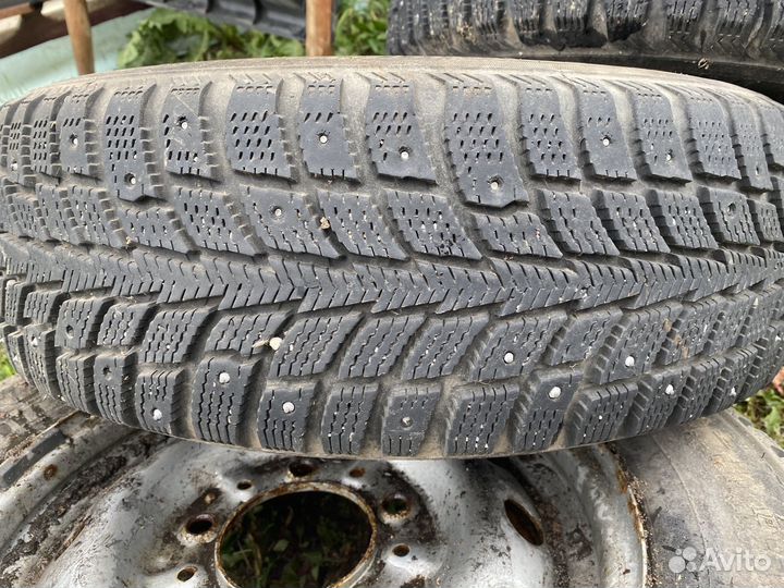 Шины на штамповках r15 Нива шевроле 205*70