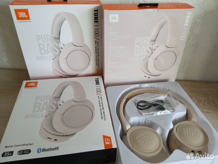 Беспроводные наушники JBL tune 1100