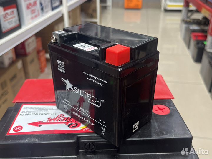 Мото Аккумулятор siltech vrla 1205