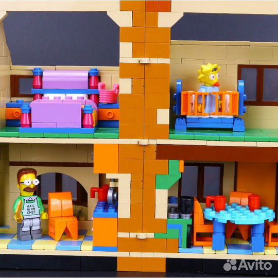 Конструктор Дом Симпсонов 2580 деталей (19016)