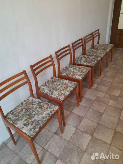 Стулья бу 6шт