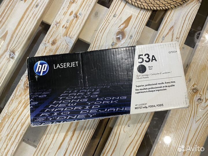 Новый Картридж HP 53A оригинал открытая упаковка