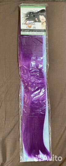 Волосы на заколках