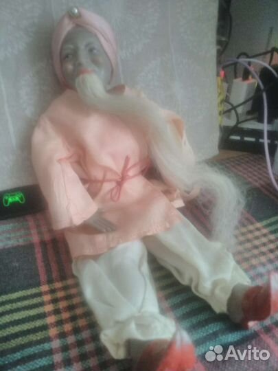 Кукла сувенирная Старик Хотабыч СССР