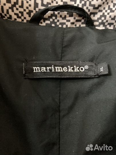 Пуховик женский marimekko