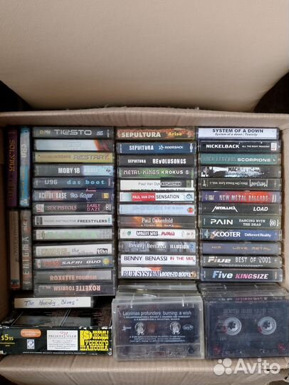Аудиокассеты лотами